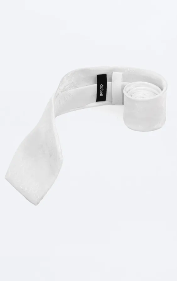 Dobell White Paisley Tie - photo 1 Dobell White Paisley Tie - photo 1