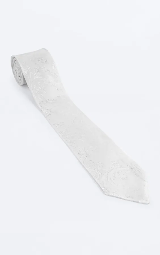 Dobell White Paisley Tie - photo 2 Dobell White Paisley Tie - photo 2