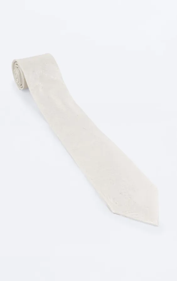 Ivory Paisley Tie - photo 2 Ivory Paisley Tie - photo 2