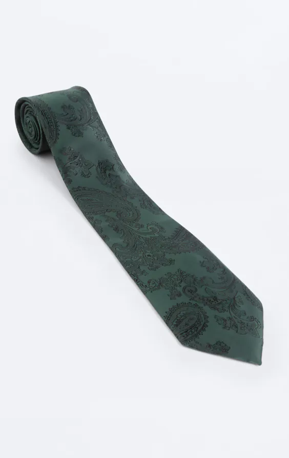 Dobell Racing Green Paisley Tie - photo 2 Dobell Racing Green Paisley Tie - photo 2