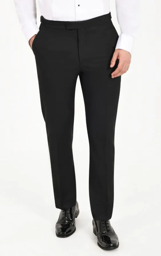 Navy Floral Jacquard Velvet Tuxedo Jacket - photo 6 Navy Floral Jacquard Velvet Tuxedo Jacket - photo 6