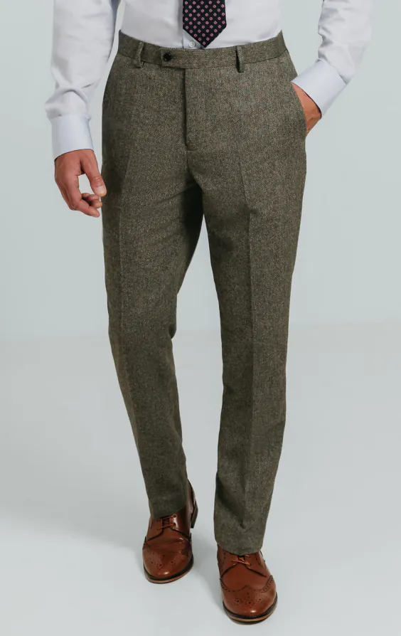 Sage Green Herringbone Tweed Blazer - photo 5 Sage Green Herringbone Tweed Blazer - photo 5