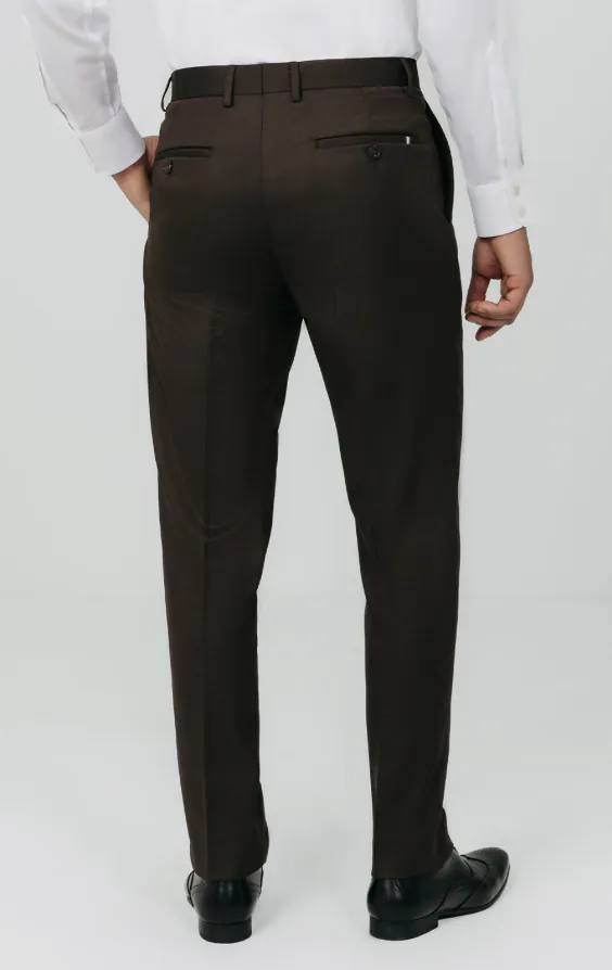 Brown Twill Suit Trousers - photo 2 Brown Twill Suit Trousers - photo 2