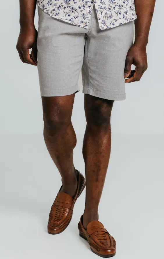 Light Grey Linen Shorts Light Grey Linen Shorts