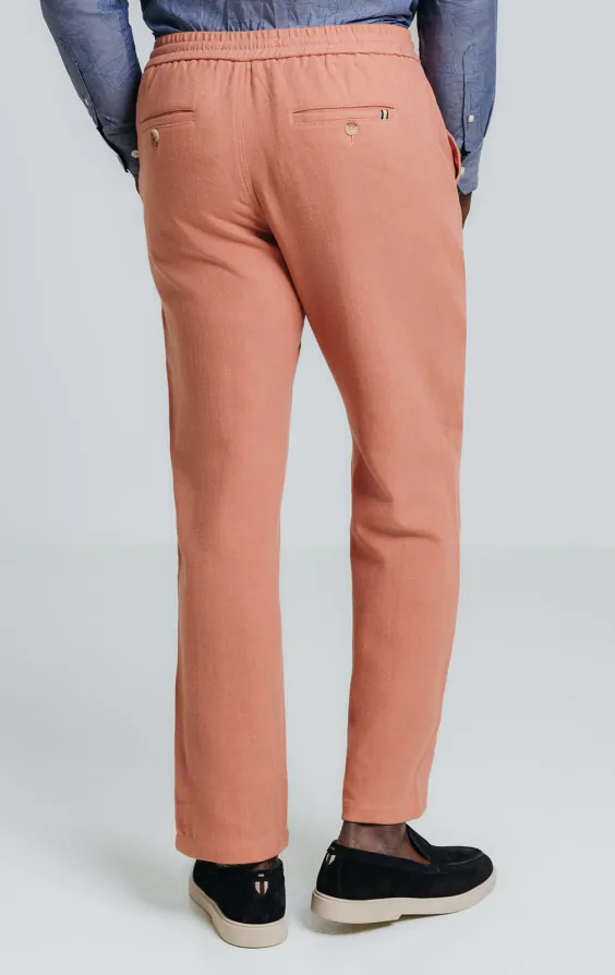 Coral Linen Twill Trousers - photo 3 Coral Linen Twill Trousers - photo 3