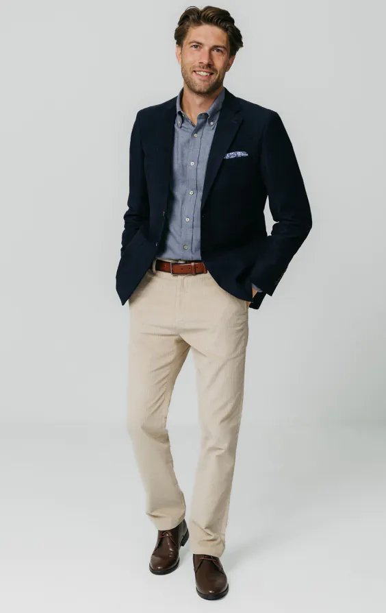 Beige Corduroy Casual Trousers - photo 1 Beige Corduroy Casual Trousers - photo 1