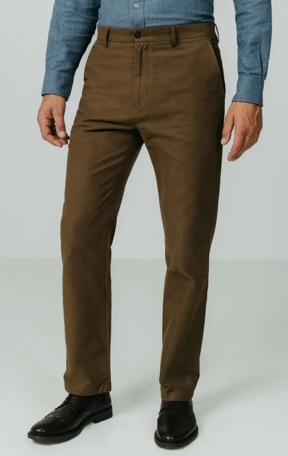 Taupe Moleskin Trousers Taupe Moleskin Trousers