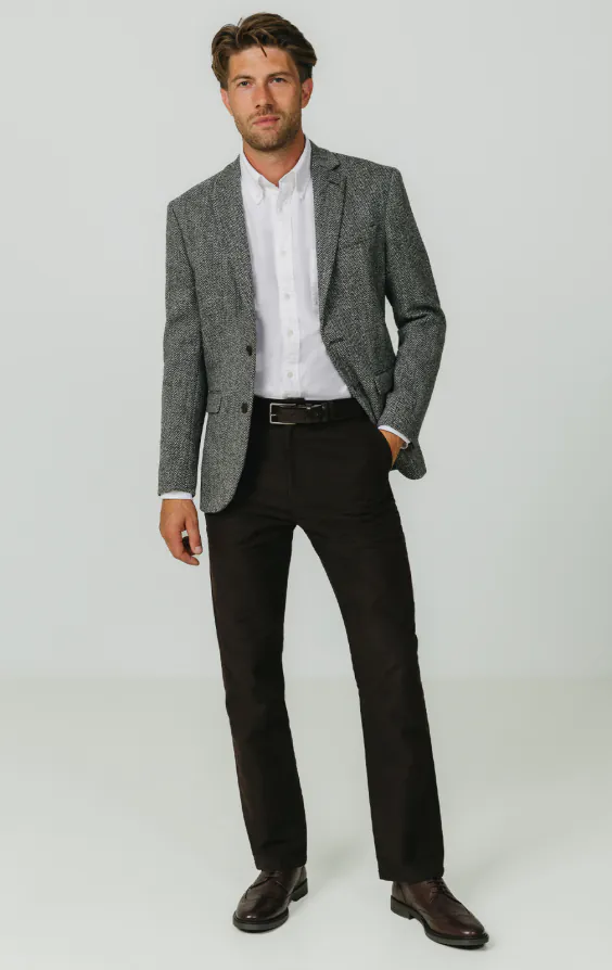 Dark Brown Moleskin Trousers - photo 1 Dark Brown Moleskin Trousers - photo 1