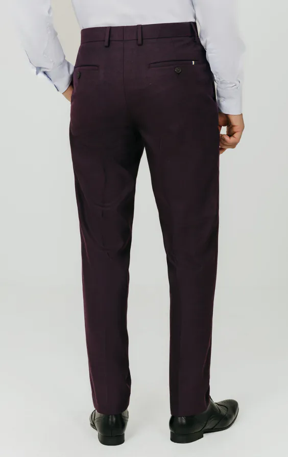 Blackberry Twill Suit Trousers - photo 2 Blackberry Twill Suit Trousers - photo 2