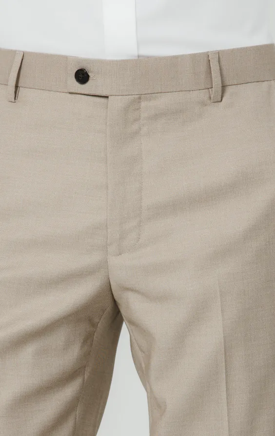 Stone Sharkskin Suit Trousers - photo 1 Stone Sharkskin Suit Trousers - photo 1