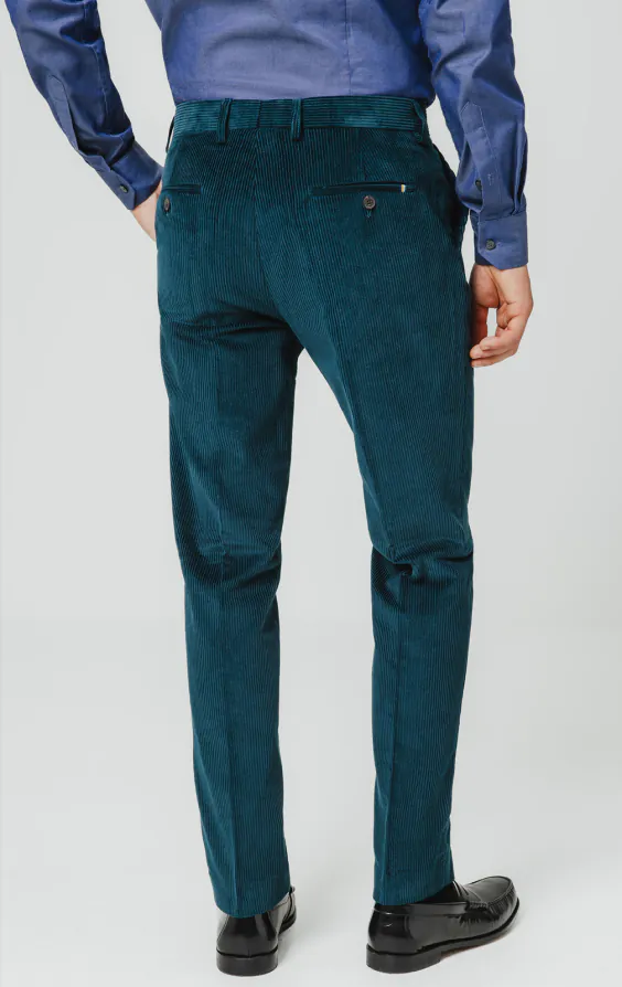 Teal Corduroy Trousers - photo 2 Teal Corduroy Trousers - photo 2