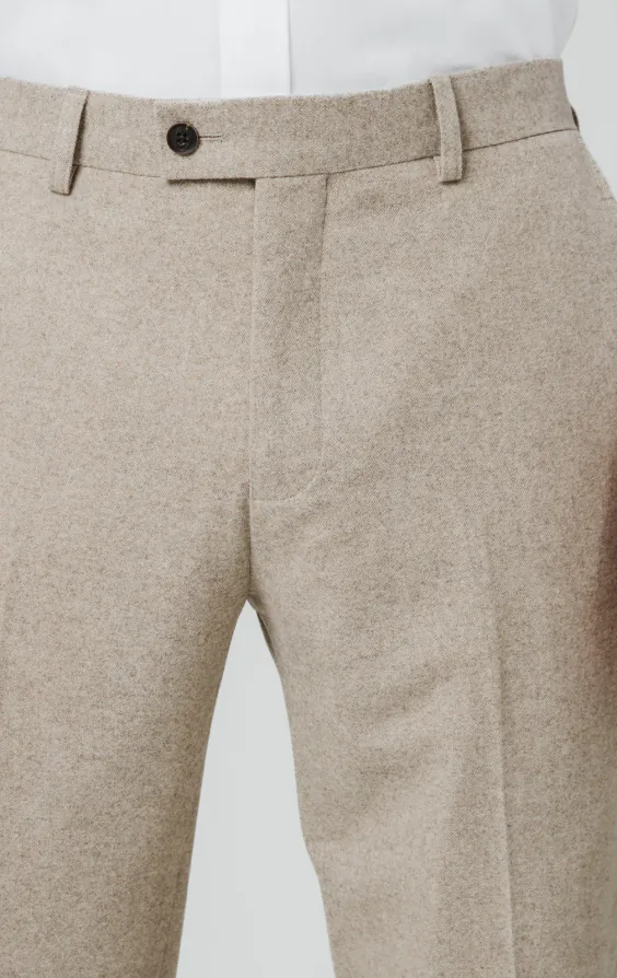 Stone Donegal Tweed Suit Trousers - photo 1 Stone Donegal Tweed Suit Trousers - photo 1