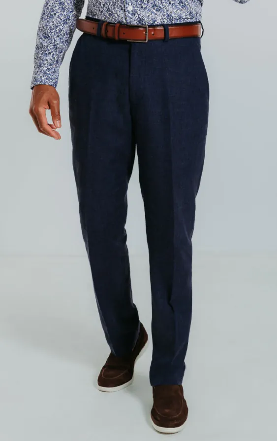Navy Linen 3 Piece Suit - photo 7 Navy Linen 3 Piece Suit - photo 7