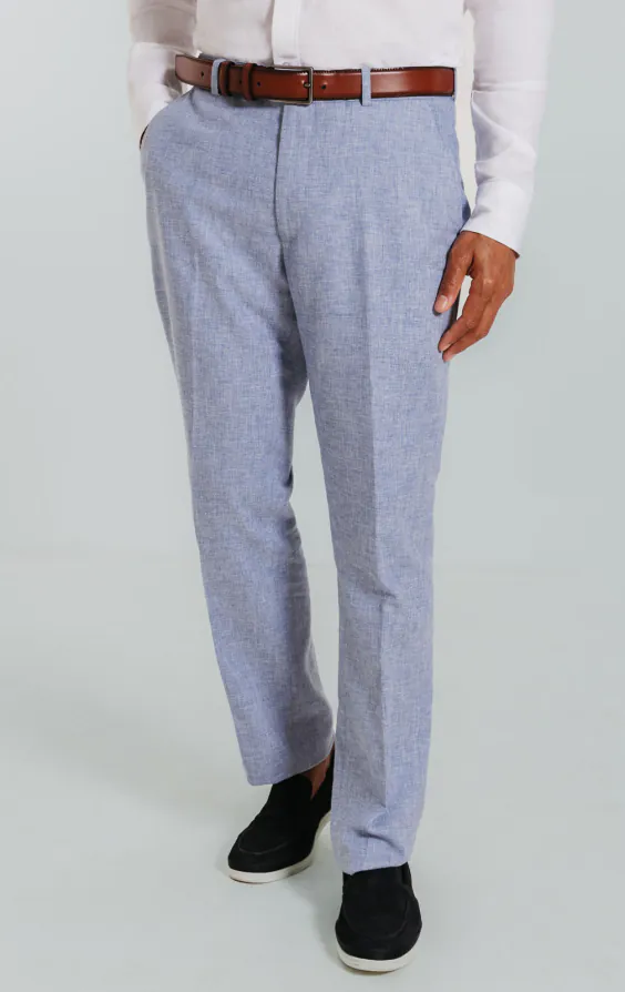 Light Blue Linen Suit Jacket - photo 4 Light Blue Linen Suit Jacket - photo 4