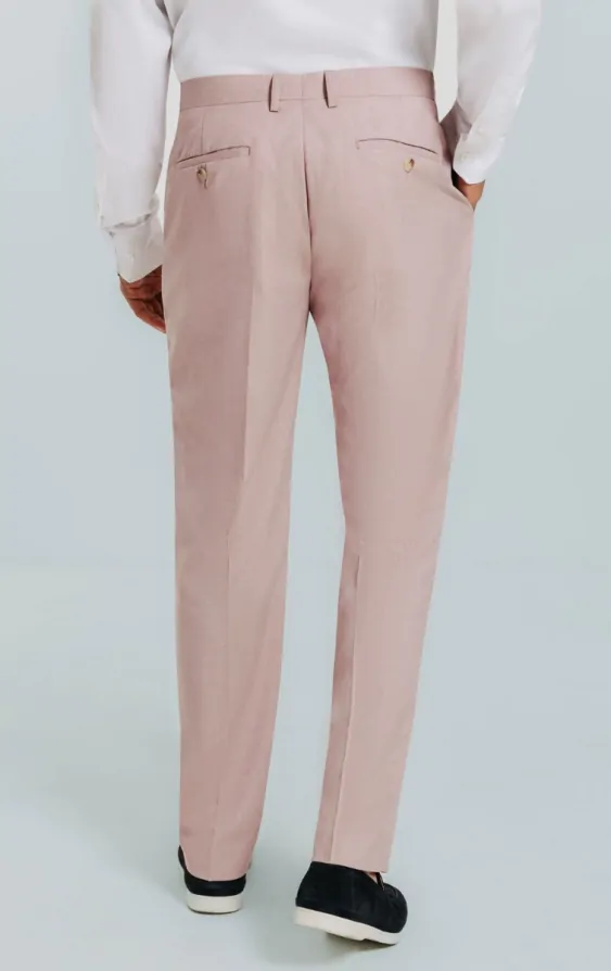 strapless open back dress Athletic Fit Stretch Suit Pants