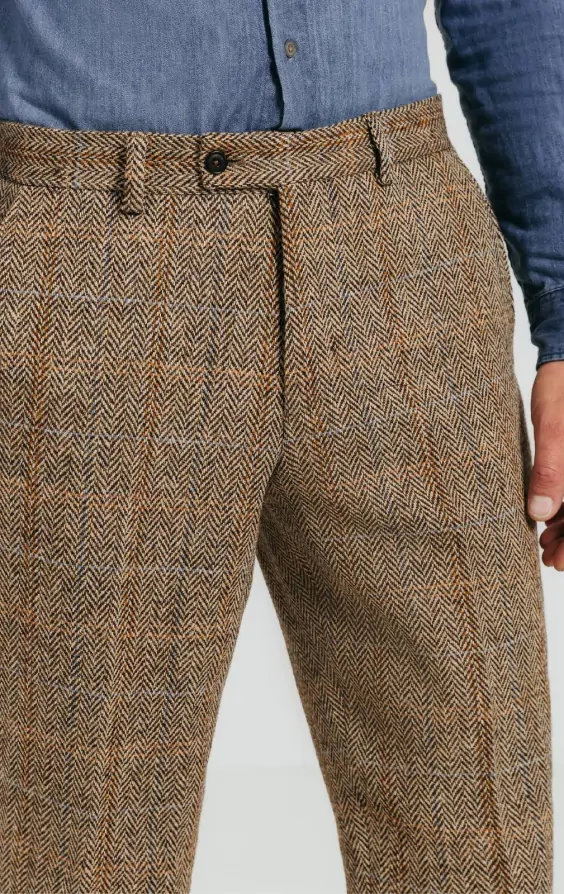 I AM DORK ''HARRIS TWEED TROUSERS'' I am dork アイアムドーク buggy