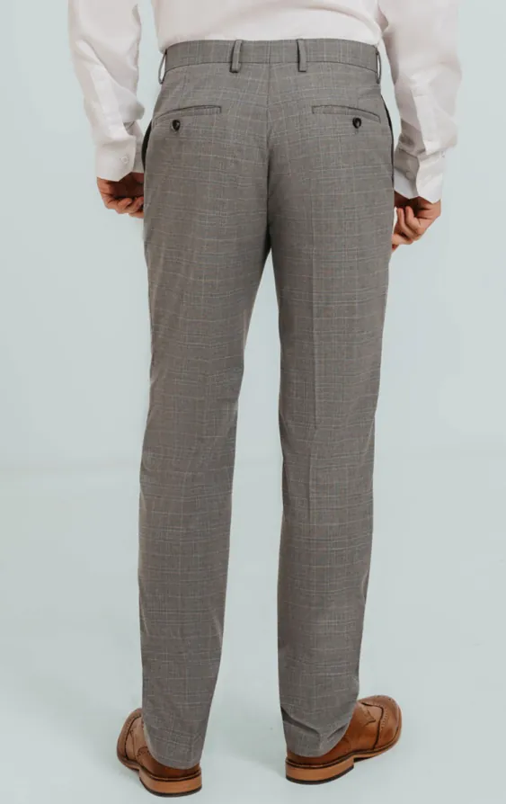 Light Grey Check Suit Trousers - photo 2 Light Grey Check Suit Trousers - photo 2