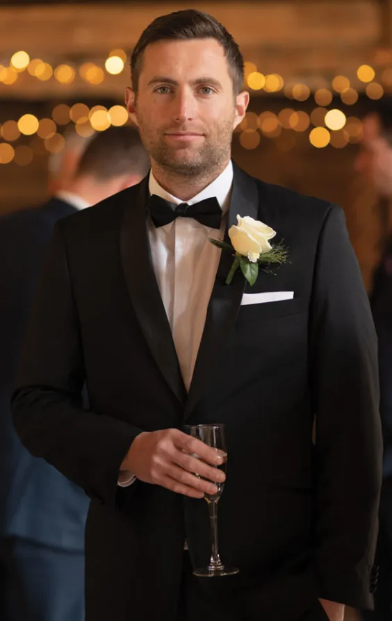 Black 2 Piece Tuxedo, Tuxedo Shirt, Bow Tie Black 2 Piece Tuxedo, Tuxedo Shirt, Bow Tie