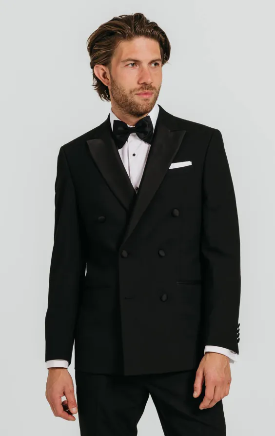 Black Double Breasted Tuxedo Black Double Breasted Tuxedo