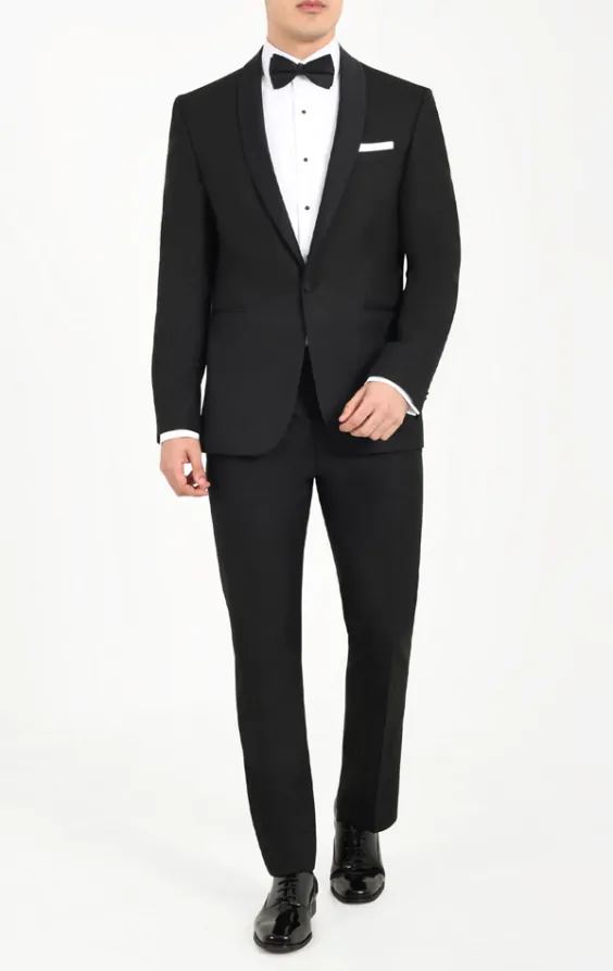 Prom black tux on sale