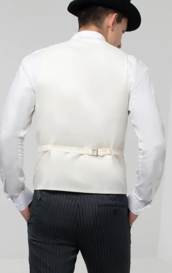 Wool double breasted morning waistcoat online