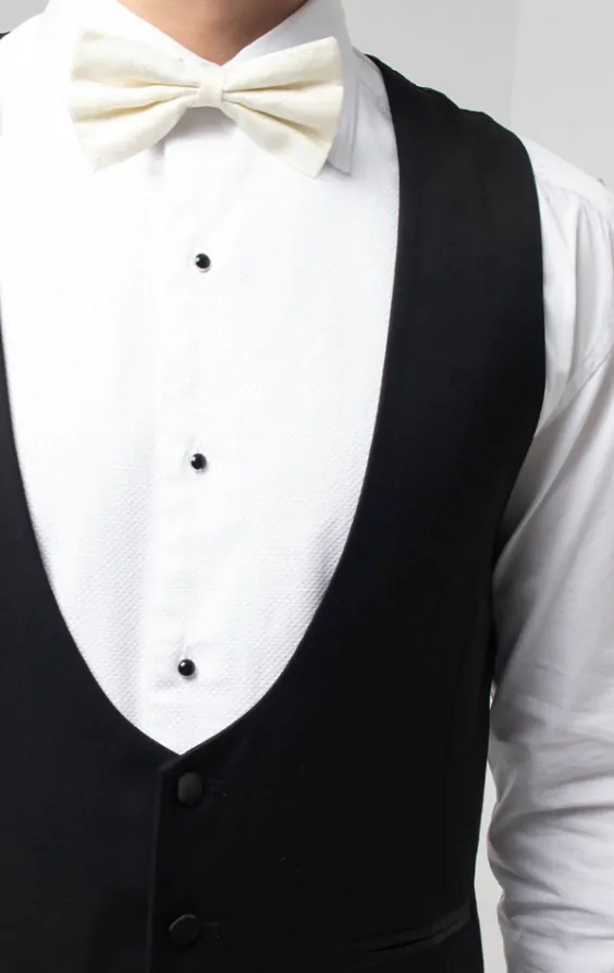 Horseshoe cut waistcoat top