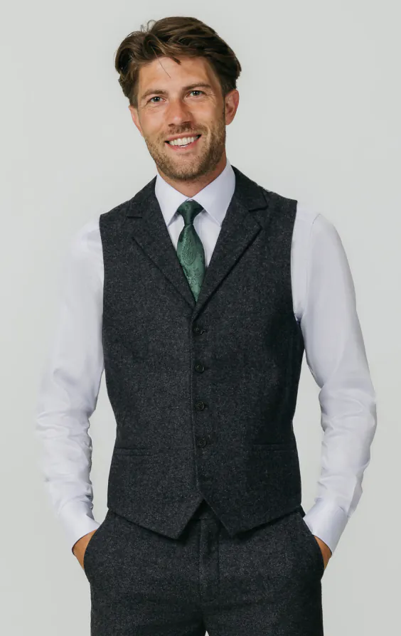 Dobell Grey Donegal Tweed Suit - photo 7 Dobell Grey Donegal Tweed Suit - photo 7
