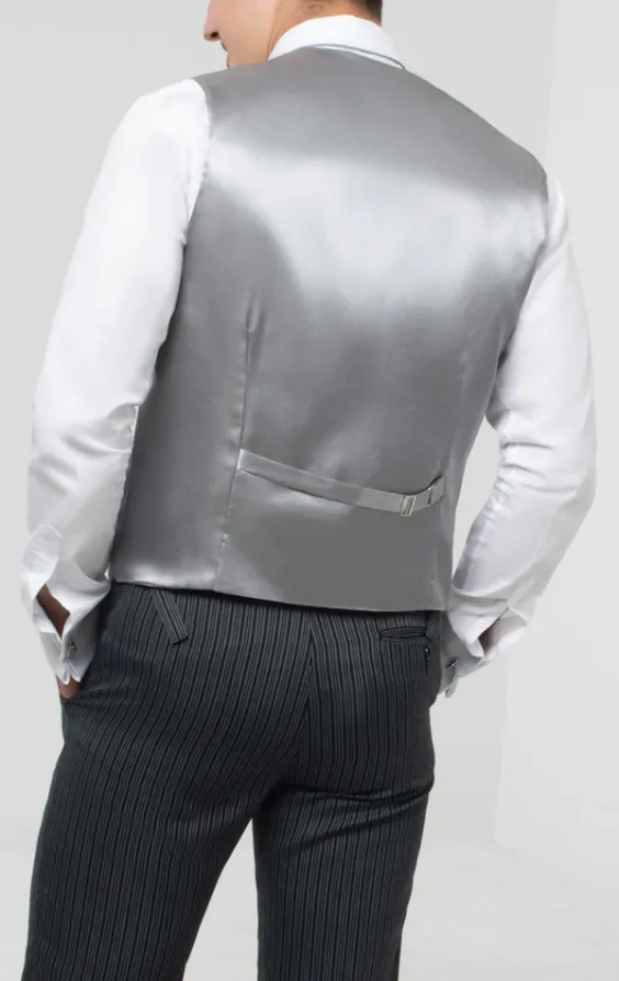 Silver Dupion Vest - photo 4
