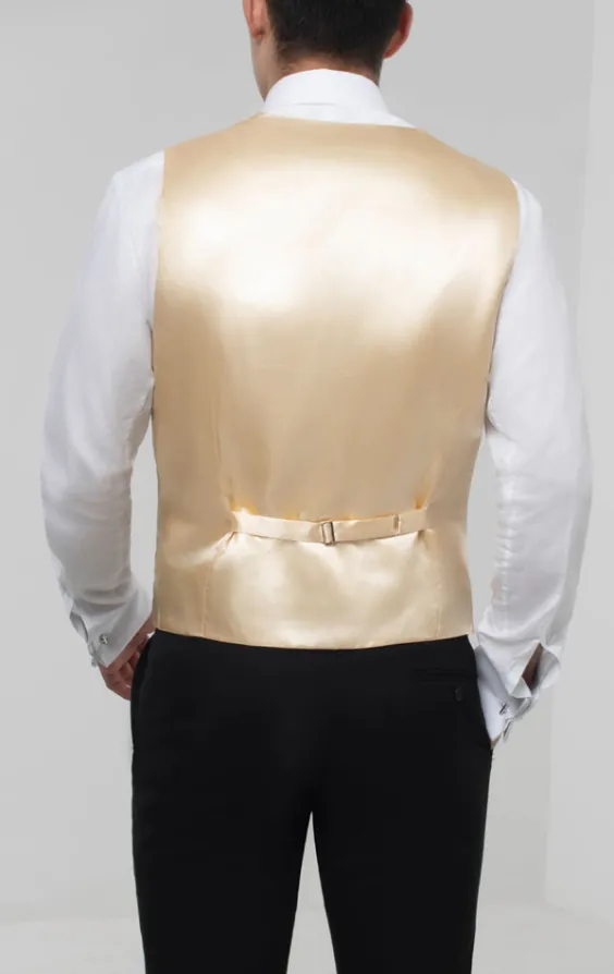 Gold Dupion Vest - photo 4