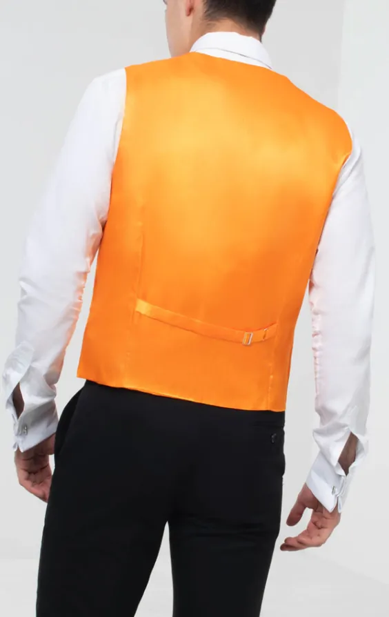 Orange Dupion Vest - photo 3 Orange Dupion Vest - photo 3