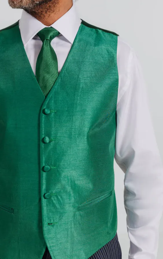 Racing Green Dupion Vest - photo 2