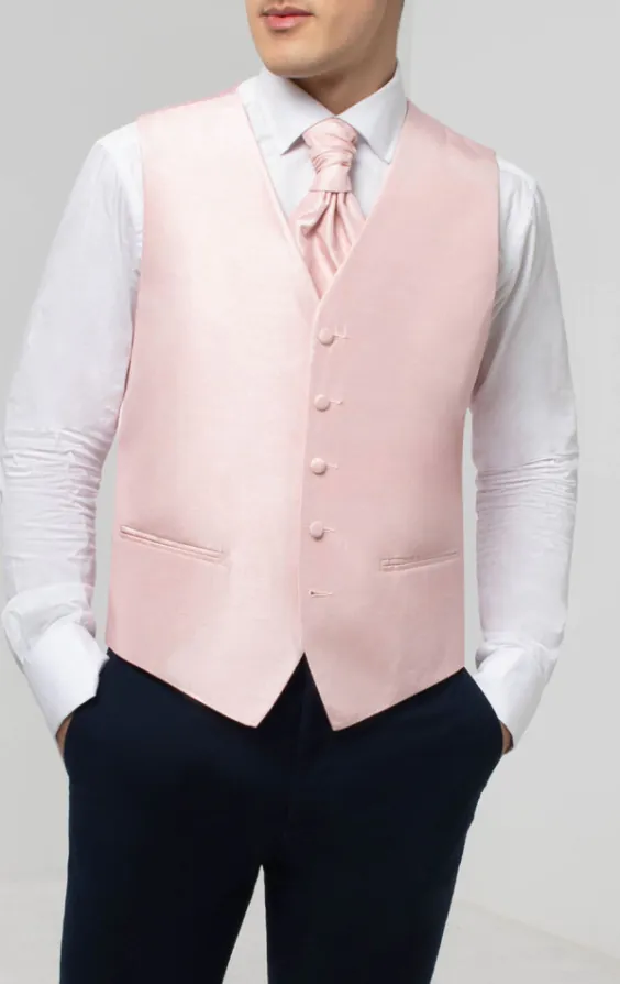 Light Pink Dupion Vest - photo 1 Light Pink Dupion Vest - photo 1