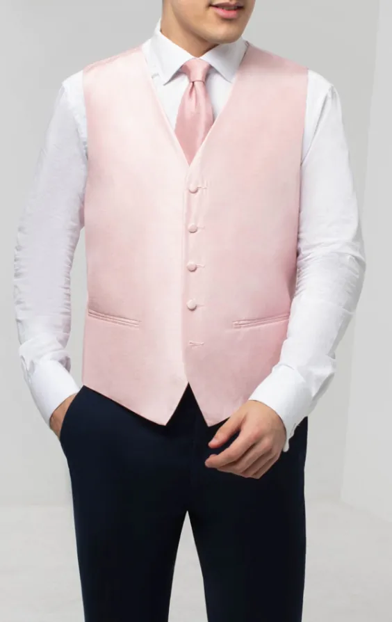 Light Pink Dupion Vest - photo 2 Light Pink Dupion Vest - photo 2