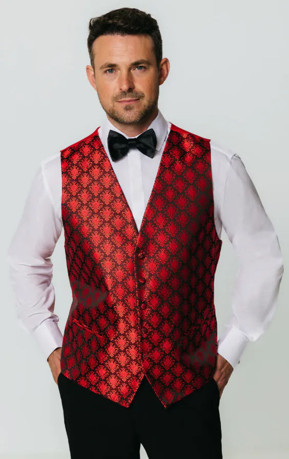 Red Da Vinci Vest