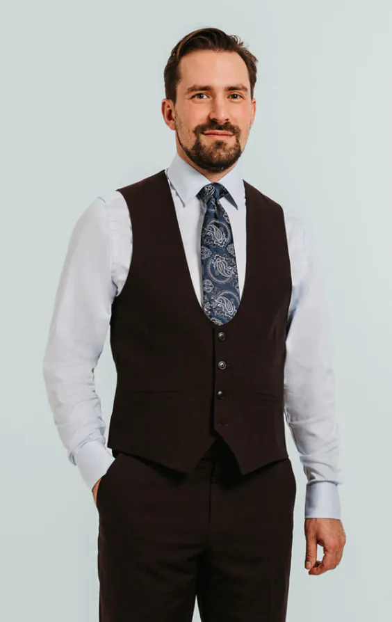 Burgundy Vest Burgundy Vest