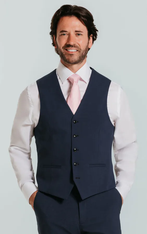 Mid Blue Vest Mid Blue Vest