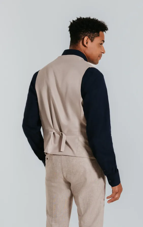 Sand Linen Vest - photo 2 Sand Linen Vest - photo 2