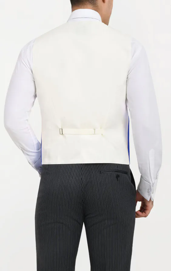 Royal Blue Morning Suit Vest - photo 1 Royal Blue Morning Suit Vest - photo 1