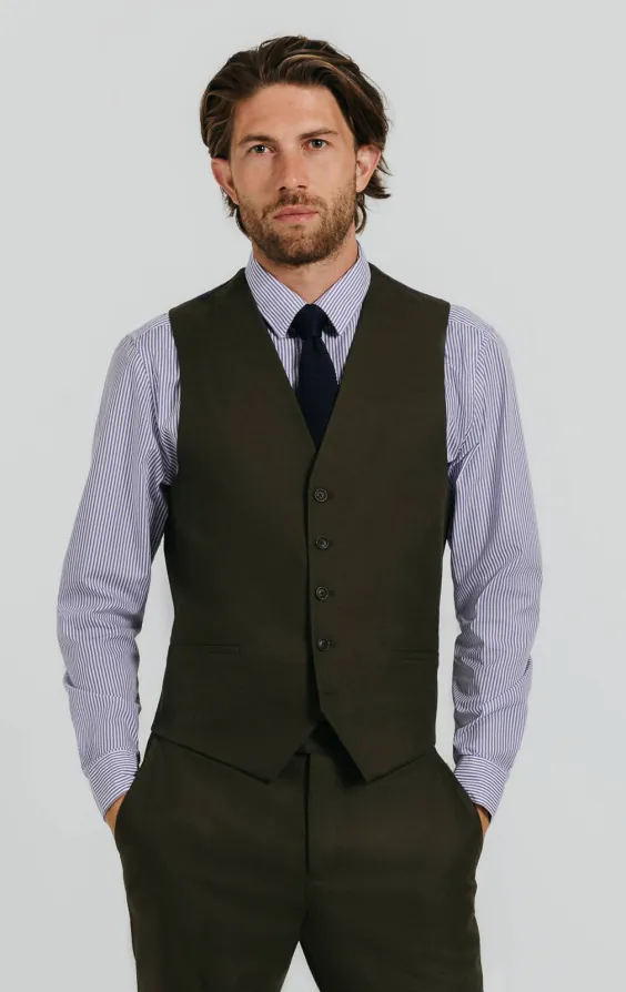 Dark Green Twill Suit - photo 7 Dark Green Twill Suit - photo 7
