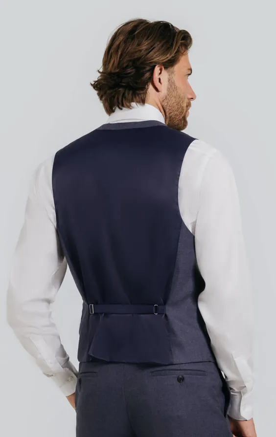 Dark Blue Twill Vest - photo 2 Dark Blue Twill Vest - photo 2