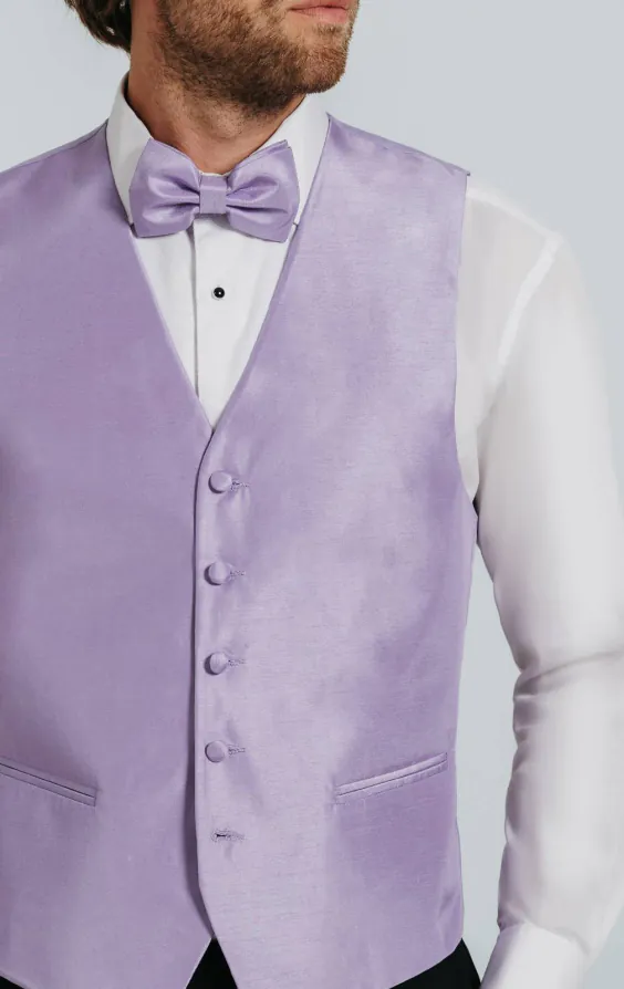 Lavender Dupion Vest - photo 1 Lavender Dupion Vest - photo 1