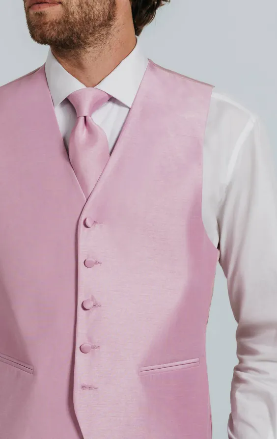 Pink Dupion Vest - photo 1 Pink Dupion Vest - photo 1