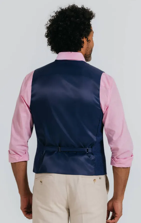 Navy Textured Vest - photo 3 Navy Textured Vest - photo 3