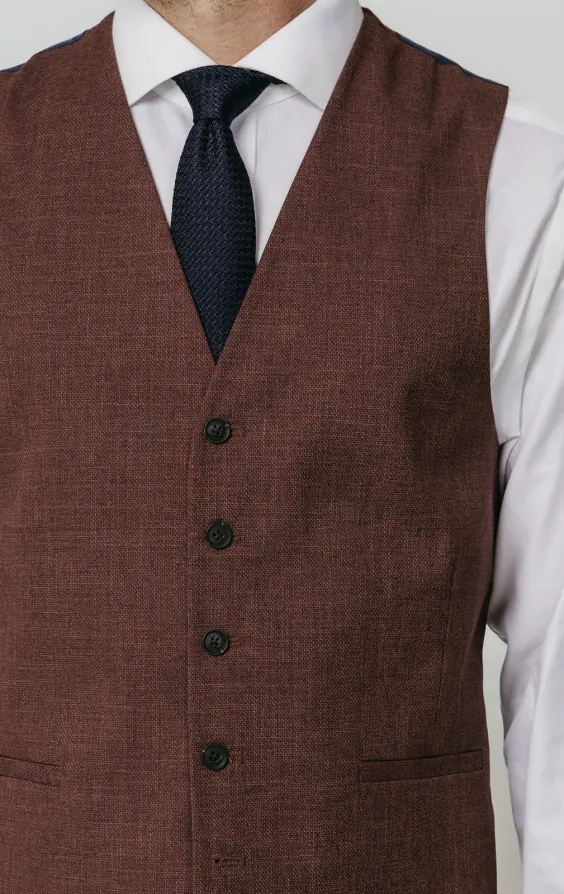 Dark Rosewood Weave Vest - photo 1 Dark Rosewood Weave Vest - photo 1
