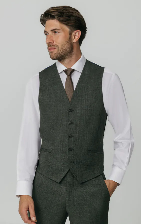 Green Weave Vest Green Weave Vest