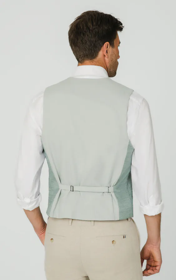 Aqua Green Textured Weave Vest - photo 2 Aqua Green Textured Weave Vest - photo 2