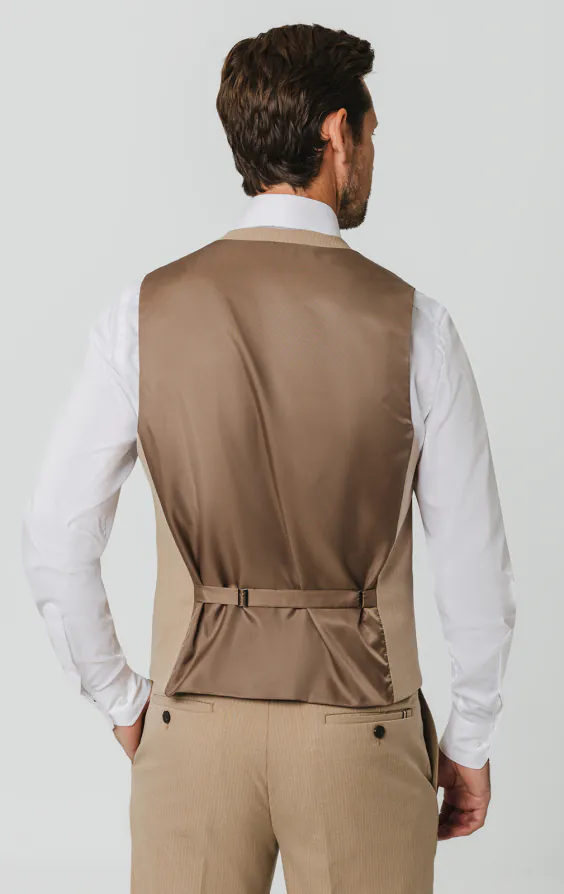 Camel Pinstripe Vest - photo 2 Camel Pinstripe Vest - photo 2