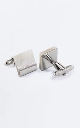 Mother of Pearl Square Cufflinks