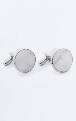 Mother of Pearl Cufflink and Stud Set