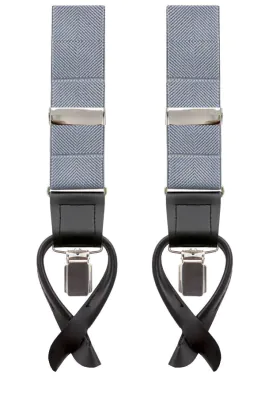 Luxury 2-in-1 Silver Braces - 35mm